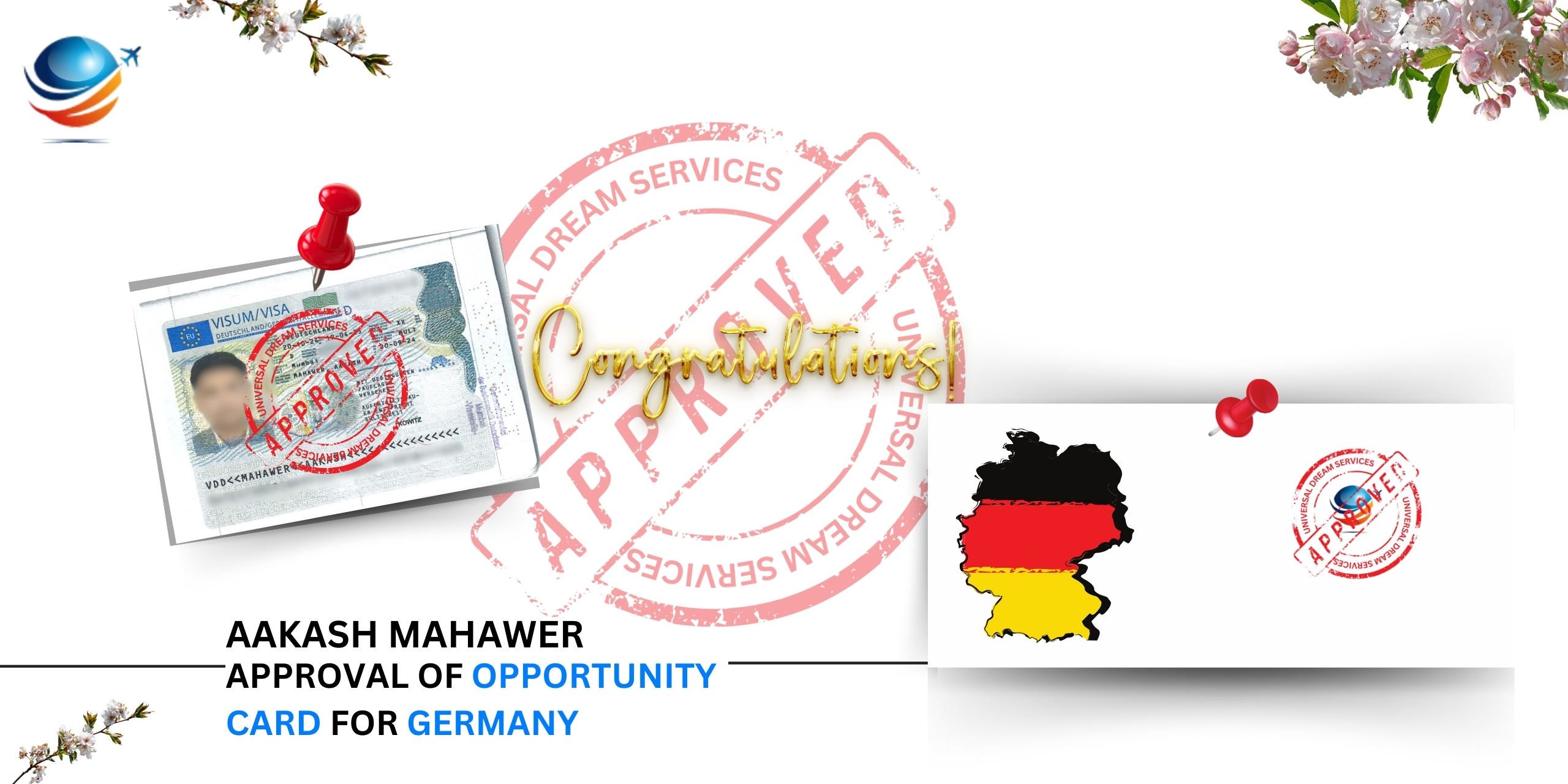 aproval of germany opportunity card