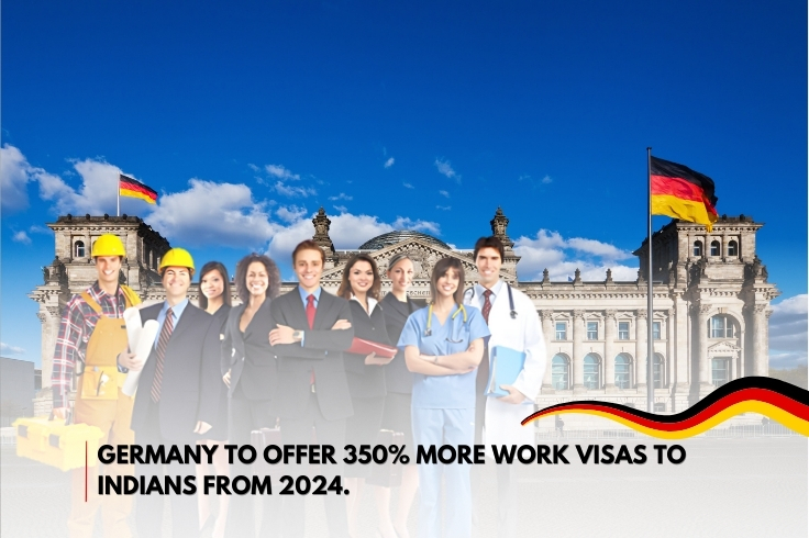 Germany To Offer 350% More Work Visas to Indians from 2024