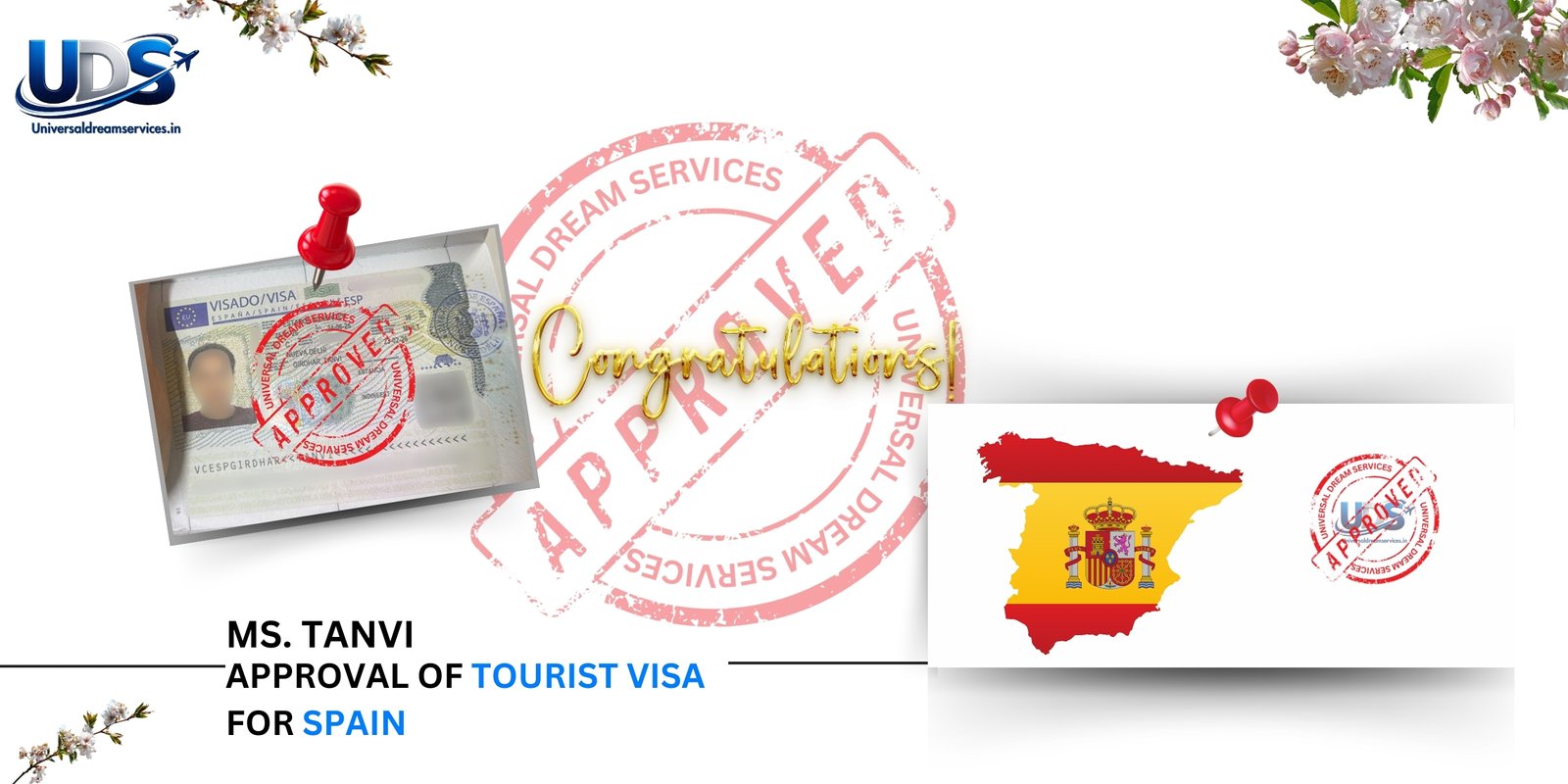 Tanvi spain tourist visa
